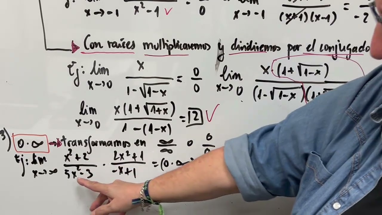 Límites de funciones 2ª parte | Matemáticas 2º Bachillerato