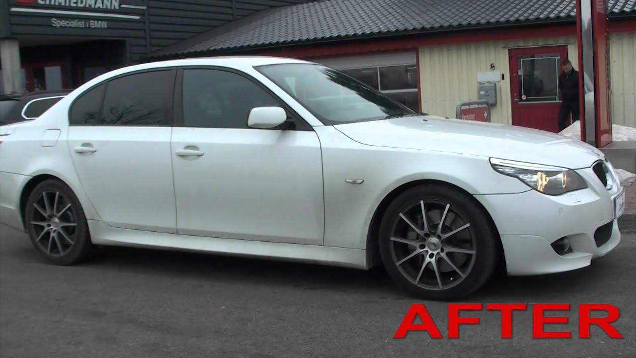 BMW E60 550i with Supersprint sports-exhaust