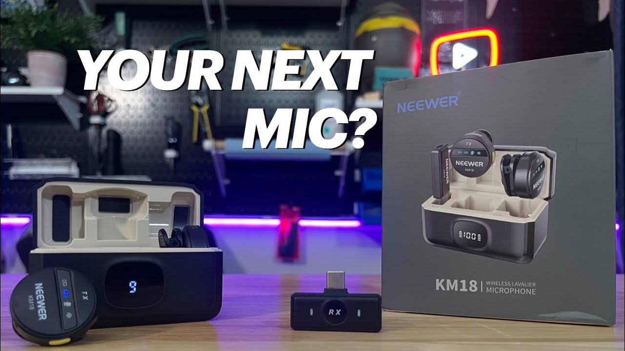 Testing out the Neewer KM18 Wireless Lavalier Microphone Kit