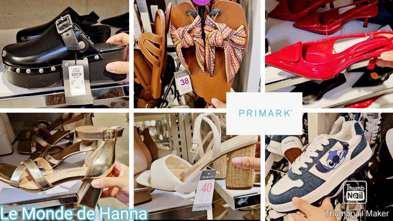 PRIMARK FRANCE ARRIVAGE 21-08 CHAUSSURES FEMME 🚺