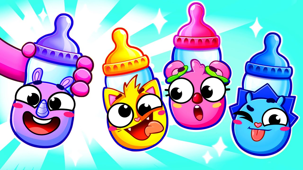 Feed The Baby! Bottle Feeding Time! 🍼💛 Siblings Care Song