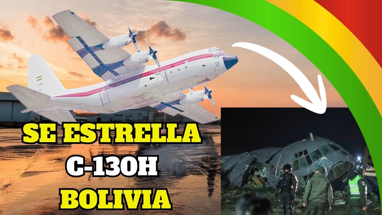 C-130 BOLIVIANO SE ESTRELLA. 24 FALLECIDOS.
