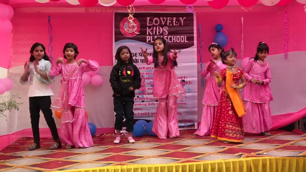 LOVELY KIDS PLAY SCHOOL ,PERFORMANCE BY KIDS ON STAGE 2025