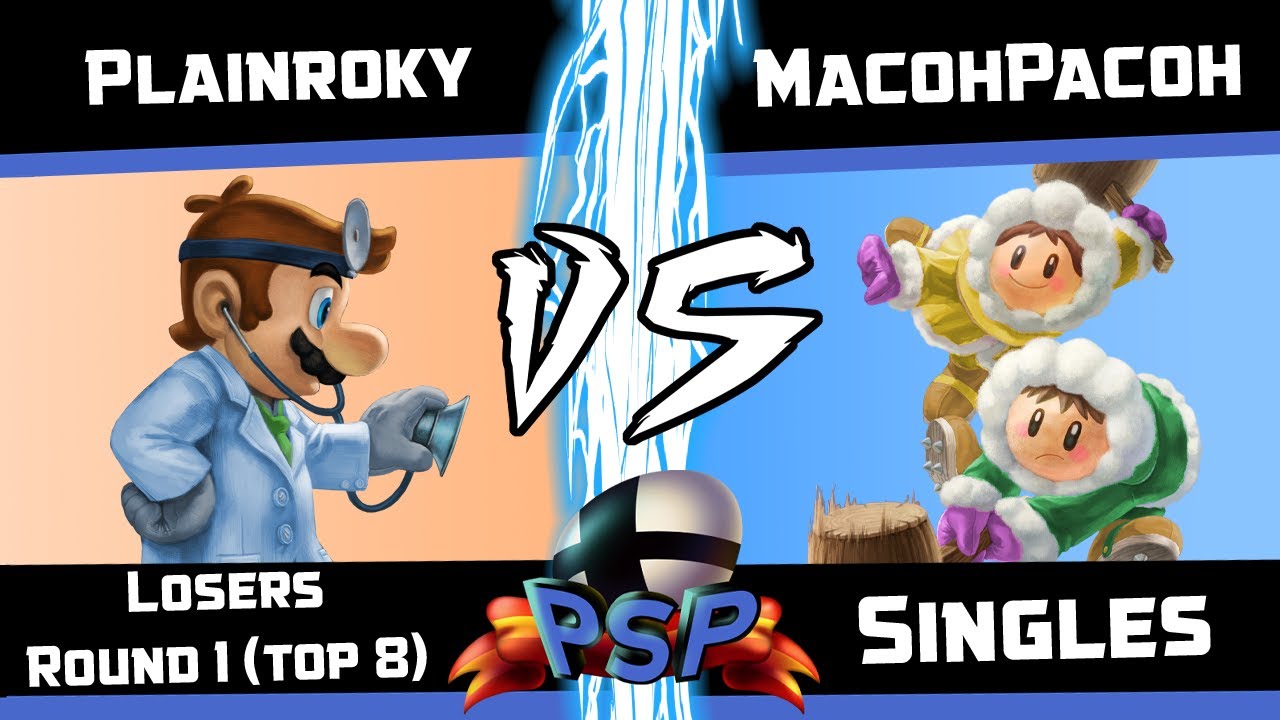 Proton Smash Pit 22 Losers Top 8 - Plainroky (Dr. Mario) VS. MacohPacoh (Ice Climbers) - SSBU