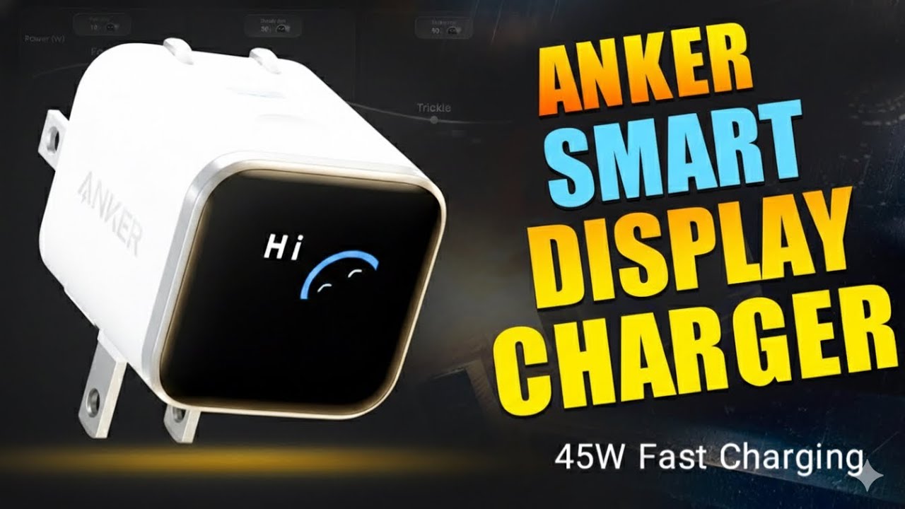 Anker Smart Display Charger Review | 45W🔥