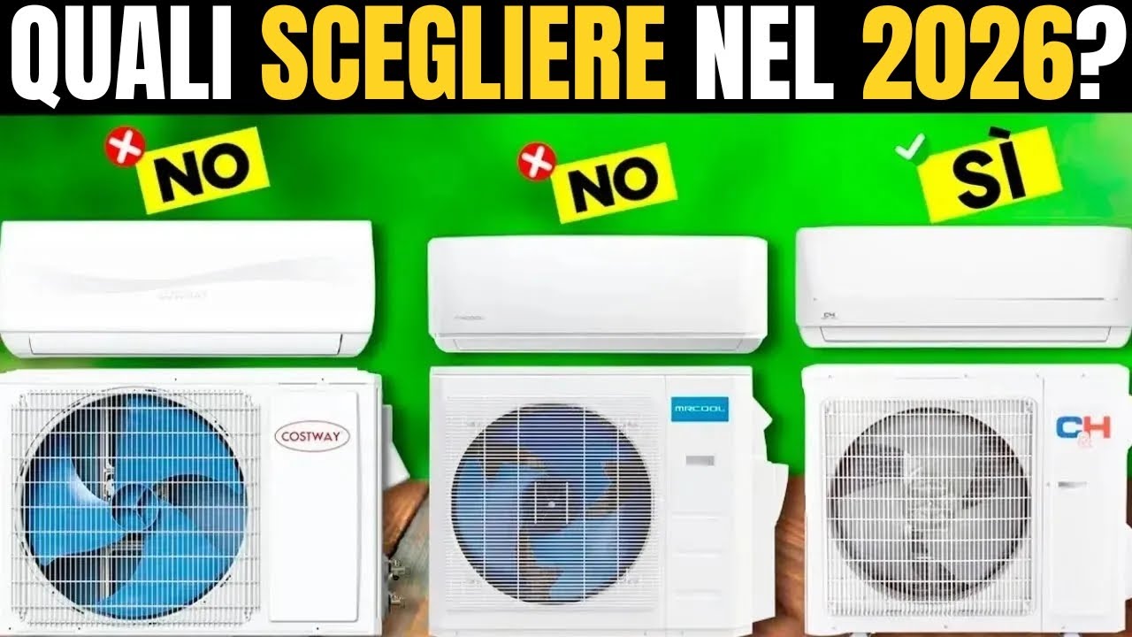 I Migliori Condizionatori d'Aria Split del 2026 [NON Comprare Uno PRIMA di VEDERE QUESTO]