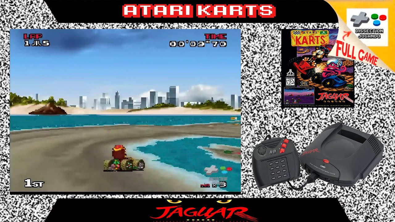 Atari Karts - Atari Jaguar [Beginner] [Longplay]