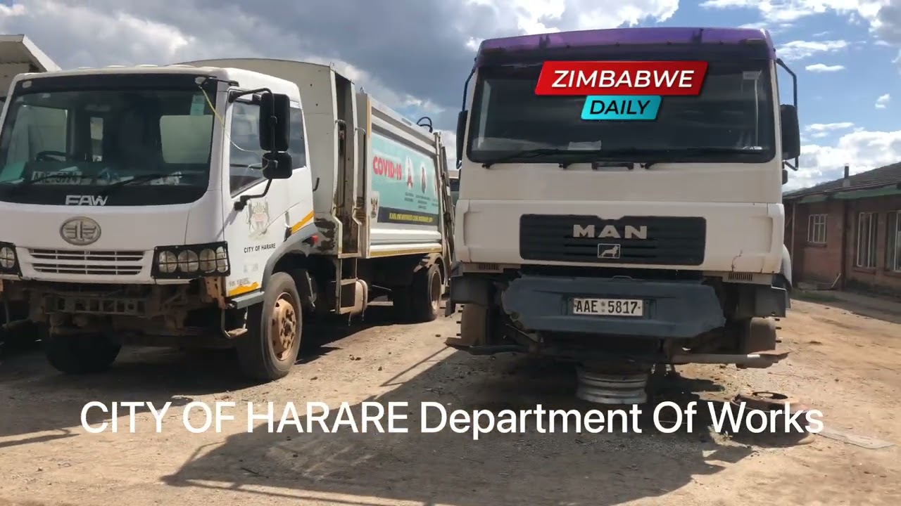 City of Harare Refuse trucks