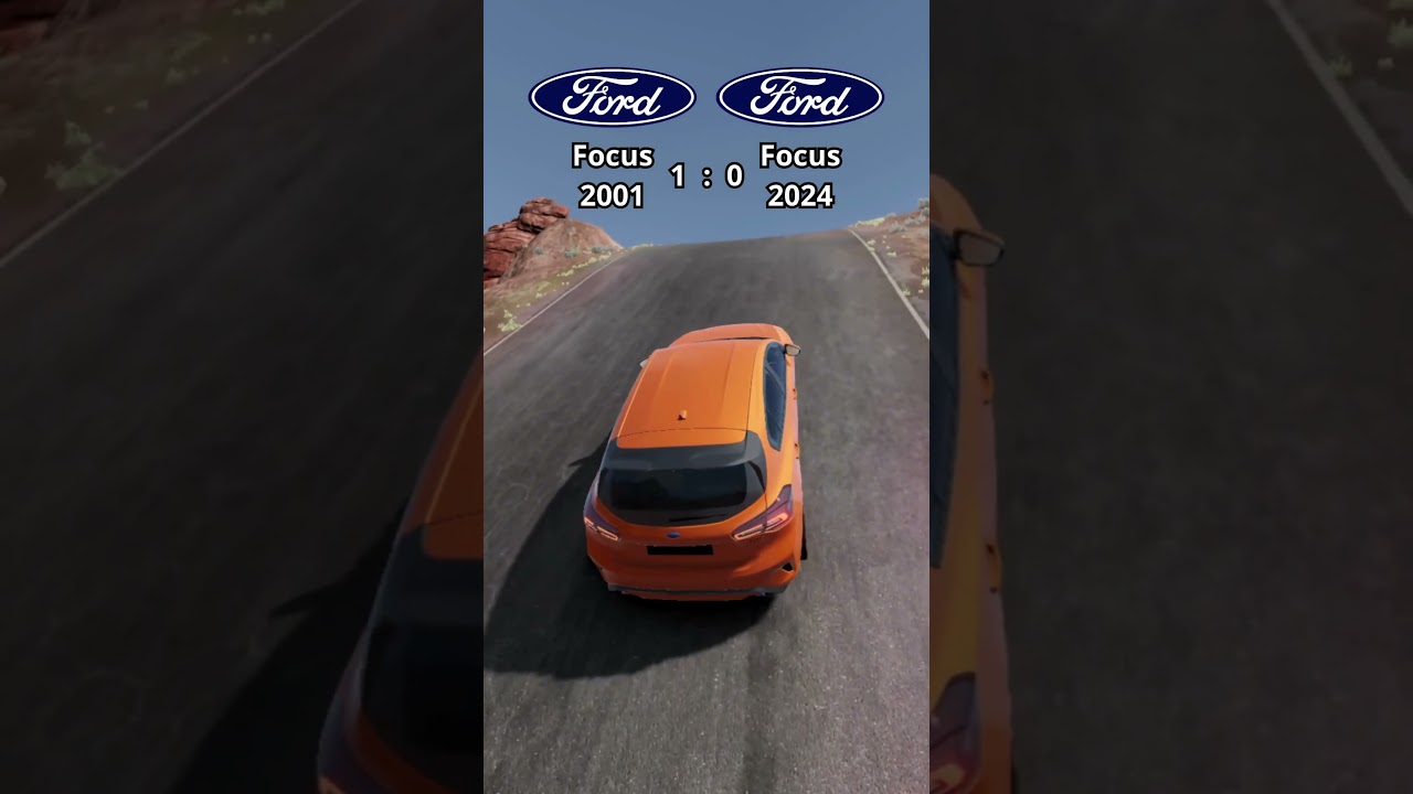 Ford Focus 2001 vs Ford Focus 2024