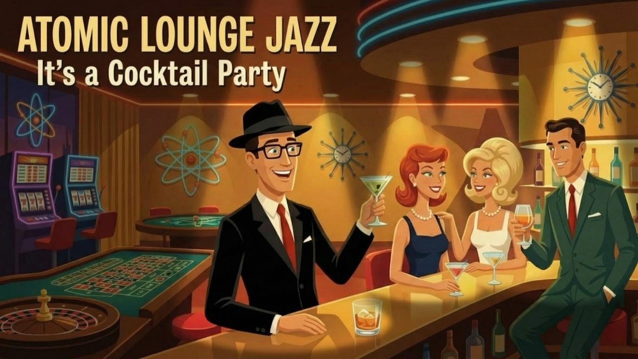 ATOMIC LOUNGE JAZZ MUSIC | Casino Night Lounge &ndash; It&rsquo;s a Cocktail Party & High Stakes Jazz