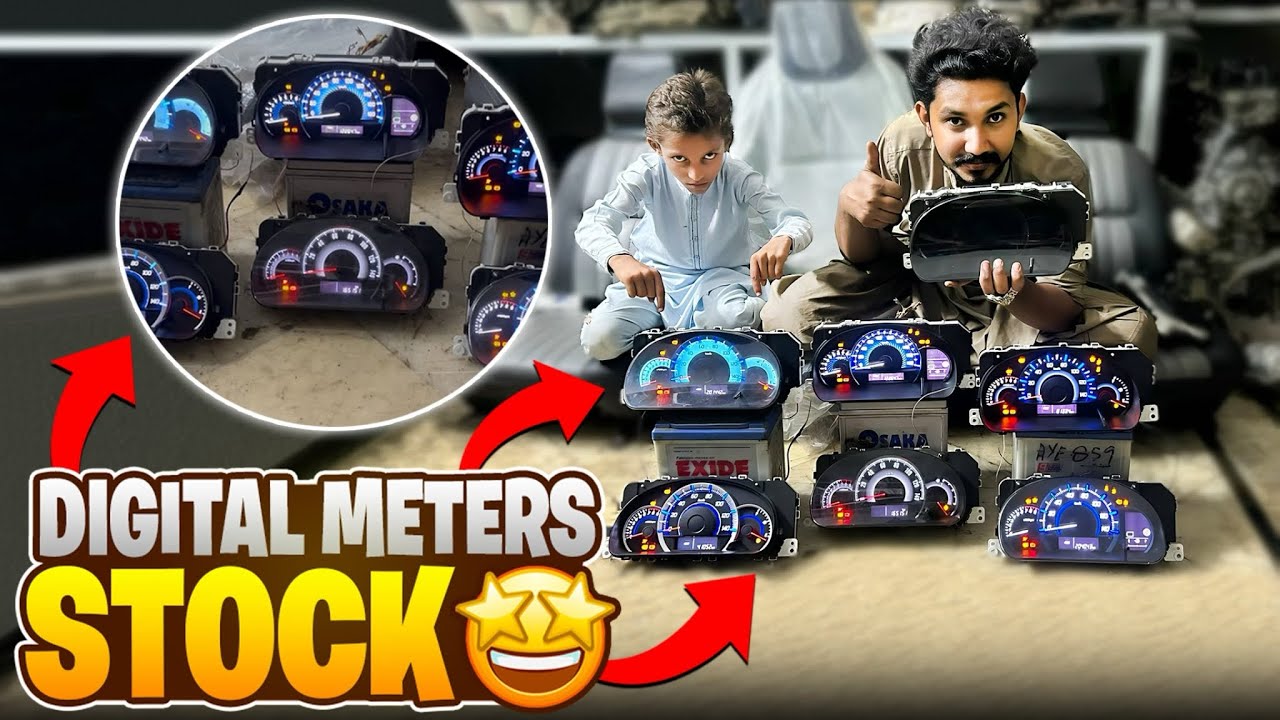 Digital Meters Ka Stock Agaya 😍 !! Engine Package Details 