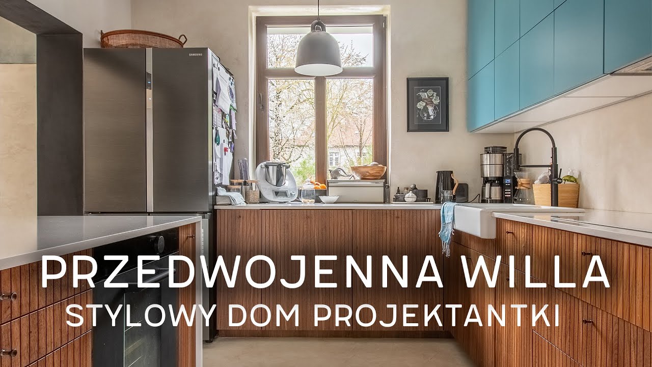 Stylowe wnętrza przedwojennej willi - dom rodziny 2+2 | HOME TOUR