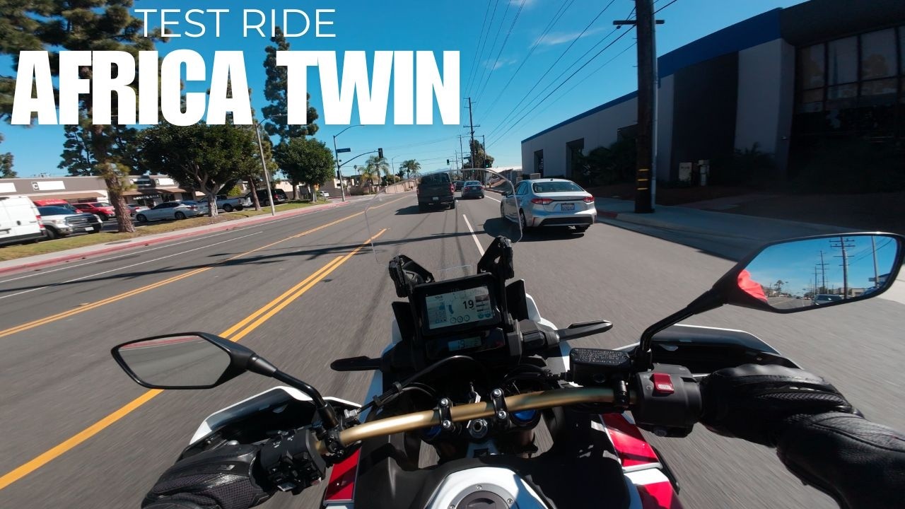Africa Twin test ride