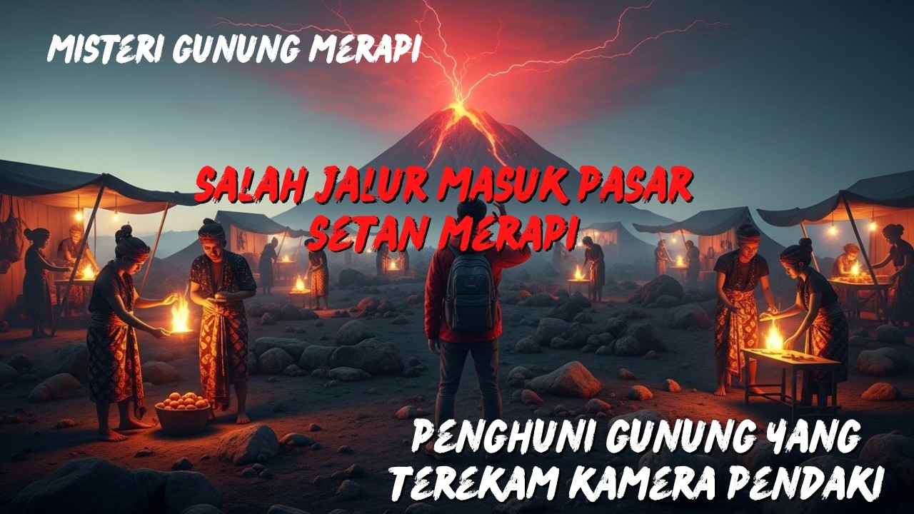 Misteri Pasar Setan Merapi . HILANG 3 HARU Pengakuan Pendaki yang Masuk “Pasar Bubrah” Merapi