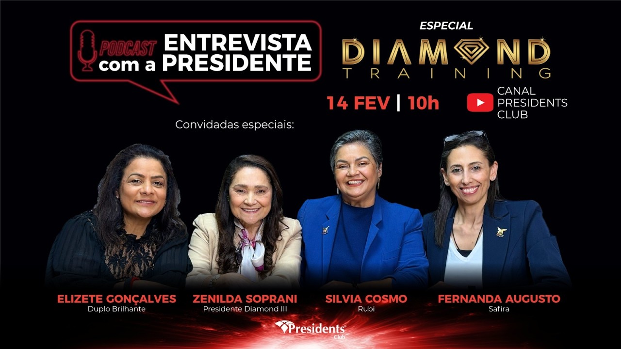 PODCAST COM A PRESIDENTE - ZENILDA SOPRANI