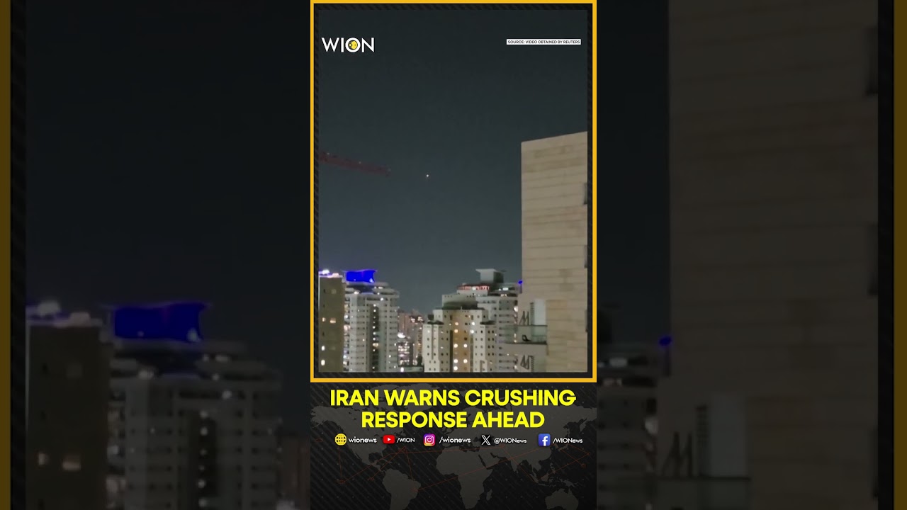Iran Says Defensive Strikes Target Israel Over Ceasefire Violations | WION Shorts
