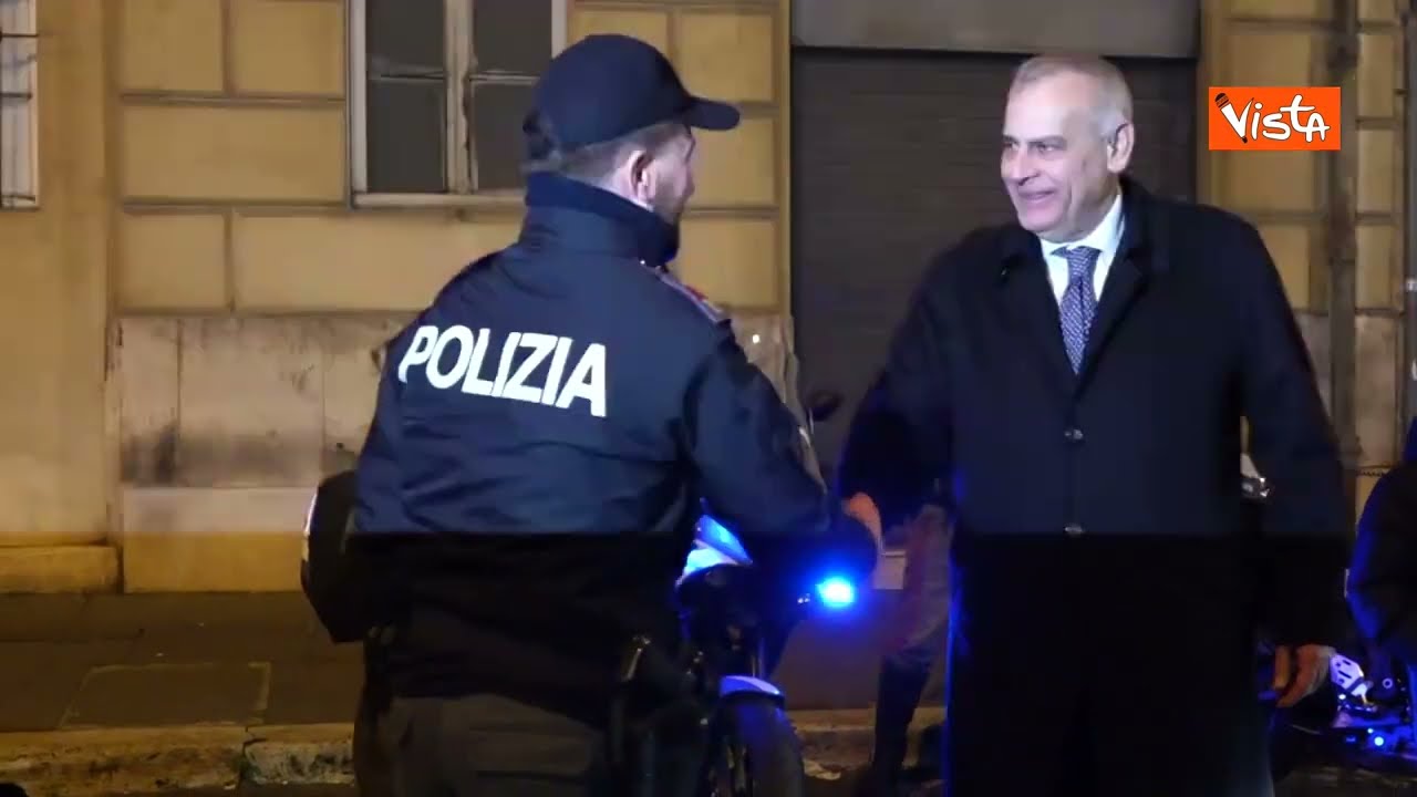 Il Capo della Polizia Giannini fa gli auguri di Buon 2023 agli agenti della Questura di Roma