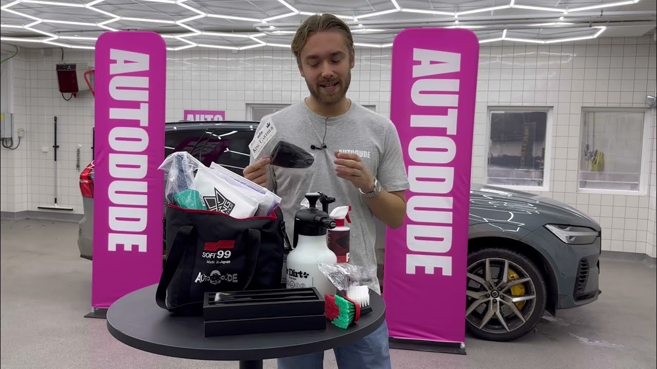 AUTODUDE FÖRKLARAR TILLBEHÖR TILL BILVÅRDEN