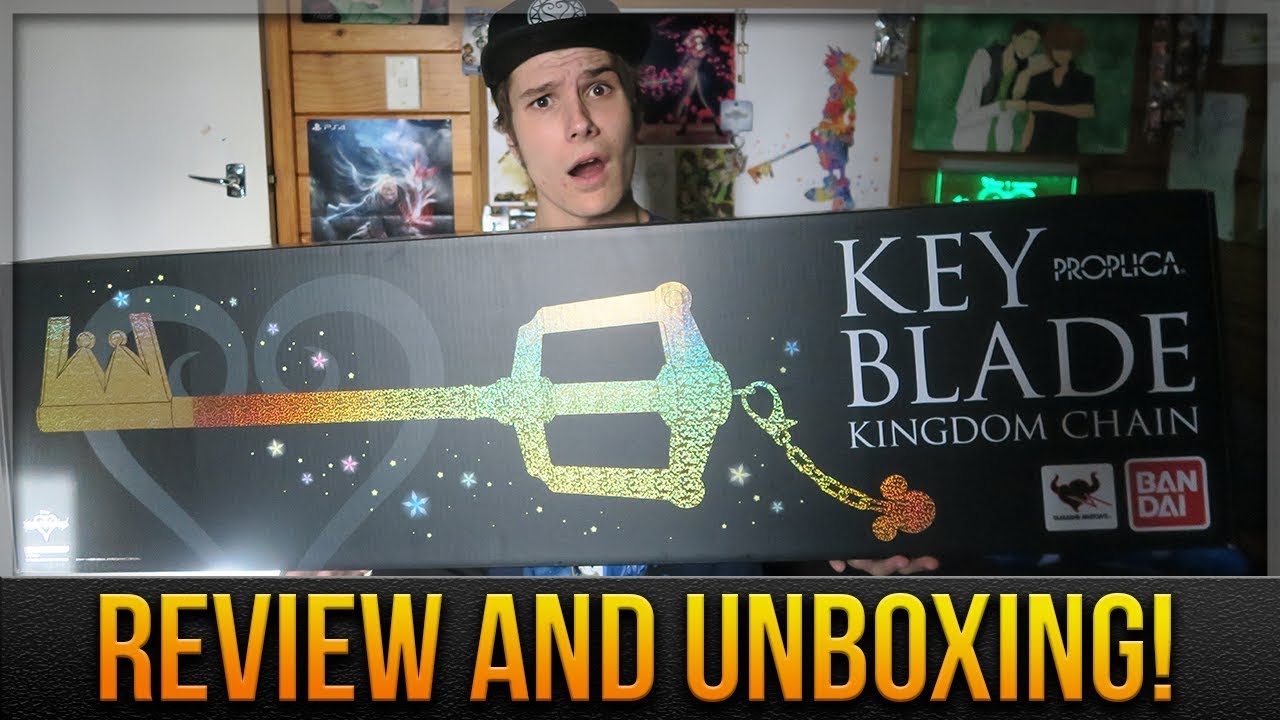 THE FIRST EVER OFFICIAL KEYBLADE! - Proplica Keyblade Unboxing and Review!