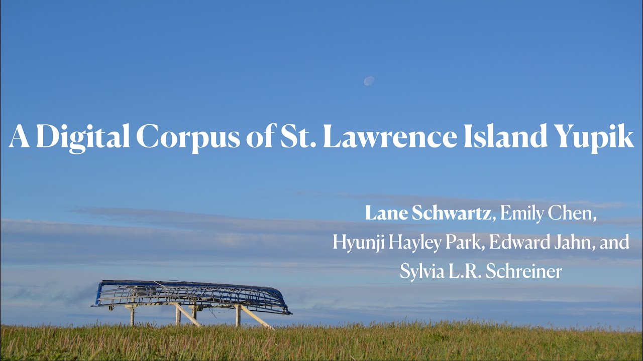 A Digital Corpus of St. Lawrence Island Yupik