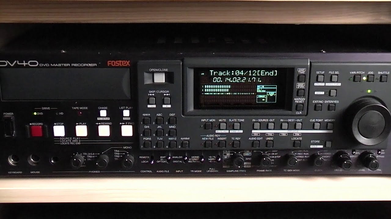 Fostex DV40 i DVD-RAM. Krótka prezentacja