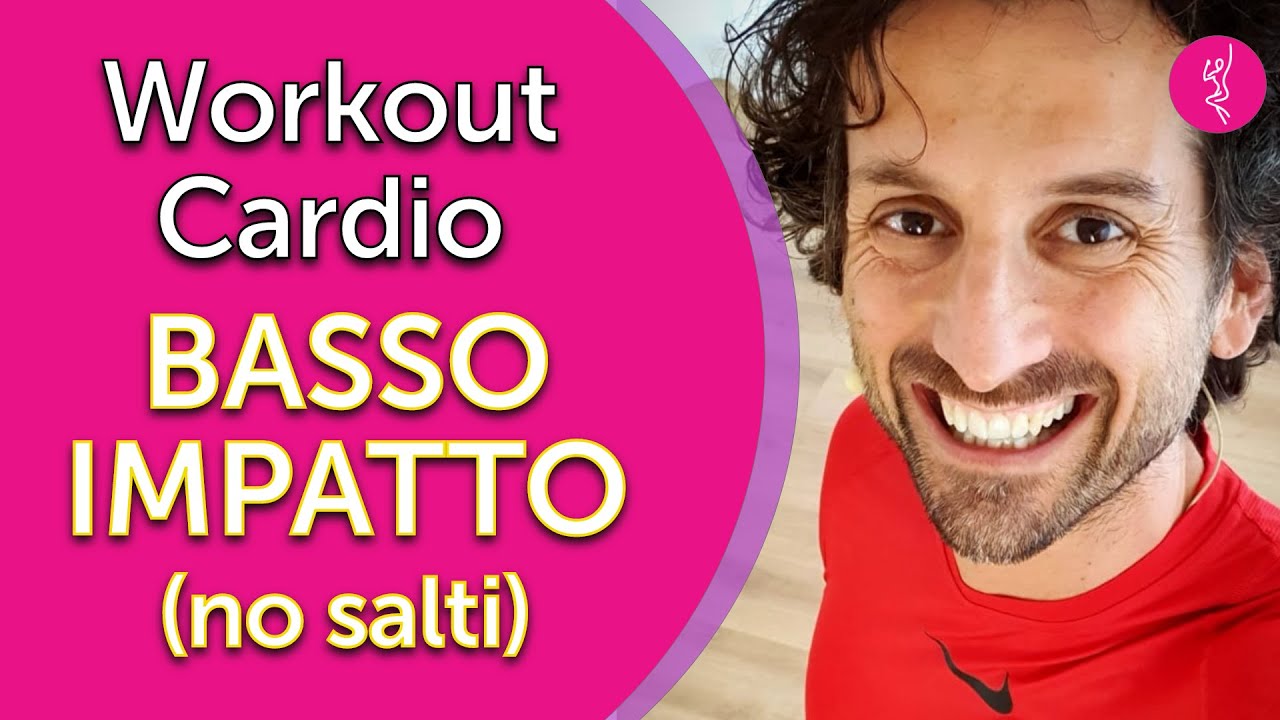 Allenamento Cardio a casa BASSO IMPATTO (No salti)