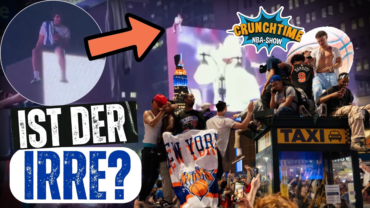 Jokic mit Bier-Ansage & New York eskaliert mit EIGENEM Song | Crunchtime NBA 🏀