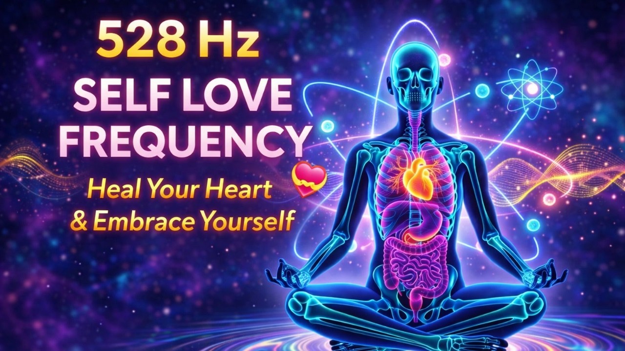 528 Hz Self Love Frequency 💖 Heal Your Heart & Embrace Yourself #528hz