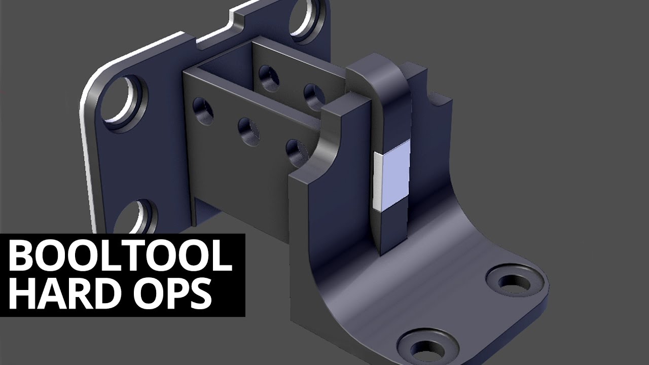 Use booleans like a pro in Blender