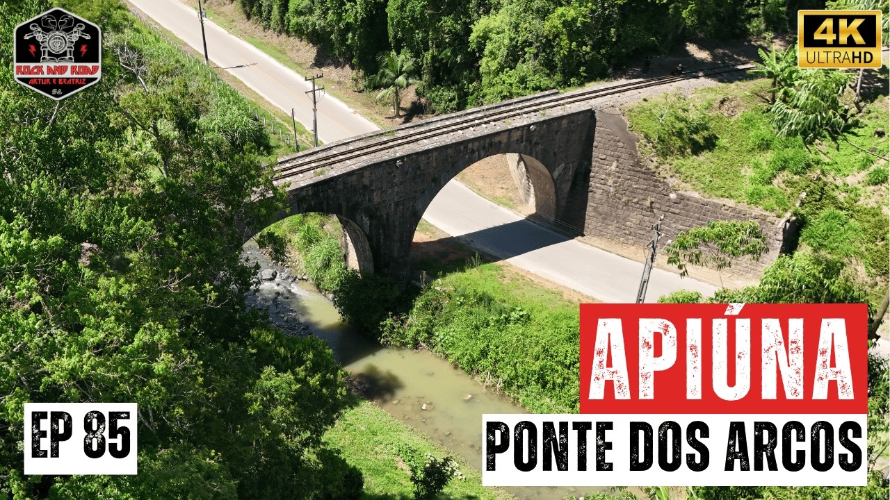 Explorando Apiúna de Moto: História, Trilhos e a Ponte dos Arcos