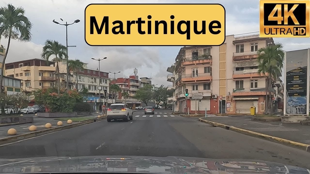 Driving in Fort-de-France, Martinique 3