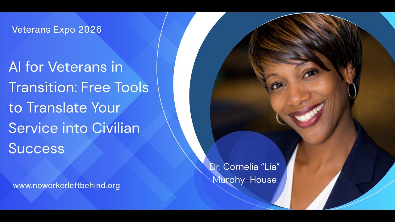 How to Use AI to Translate Military Experience into a Civilian Career | Dr. Lia Murphy-House