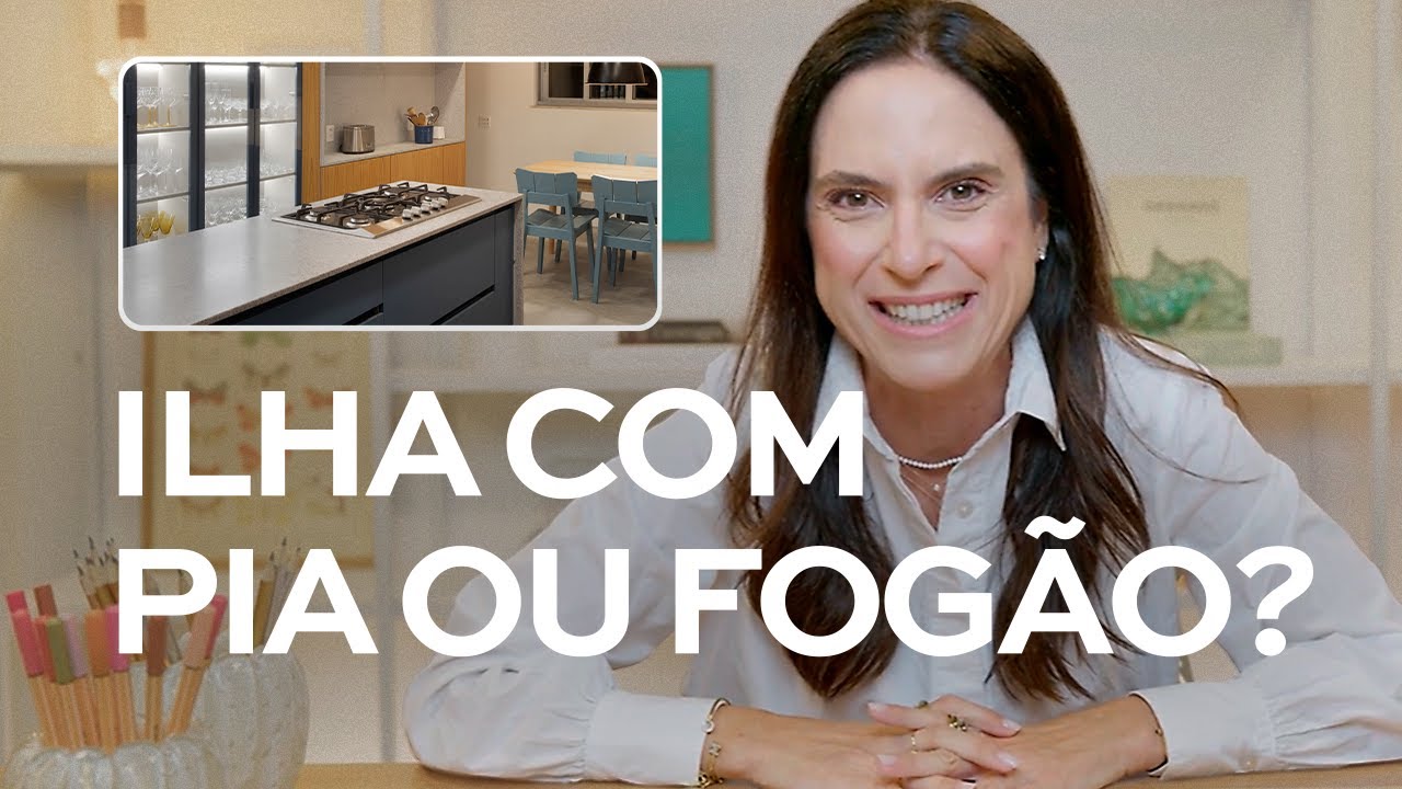 Ilha na cozinha com fog&atilde;o ou pia? | Decore com Ci&ccedil;a