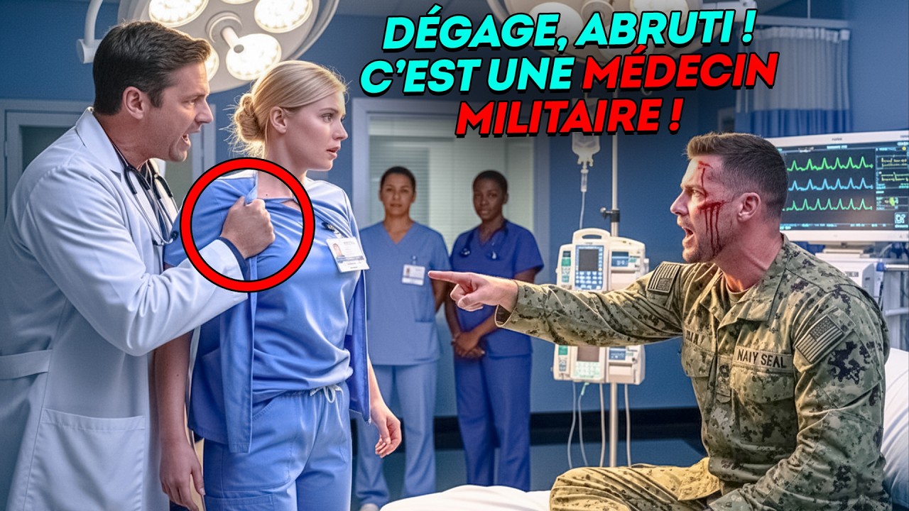«Bouge, sal*pe» dit le médecin à l’infirmière discrète — puis le SEAL murmura 'Ignore qui elle est'