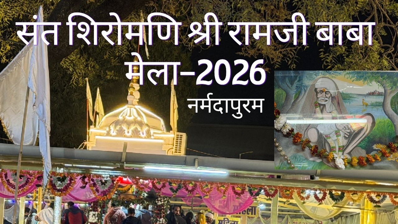 संत श्री रामजी बाबा (स्वामी रामदास) समाधि स्थल | नर्मदापुरम | Mela 2026 | Temple | Hoshangabad 