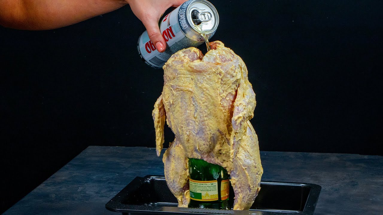 Великолепная курица в пивном маринаде! Так просто, но так вкусно