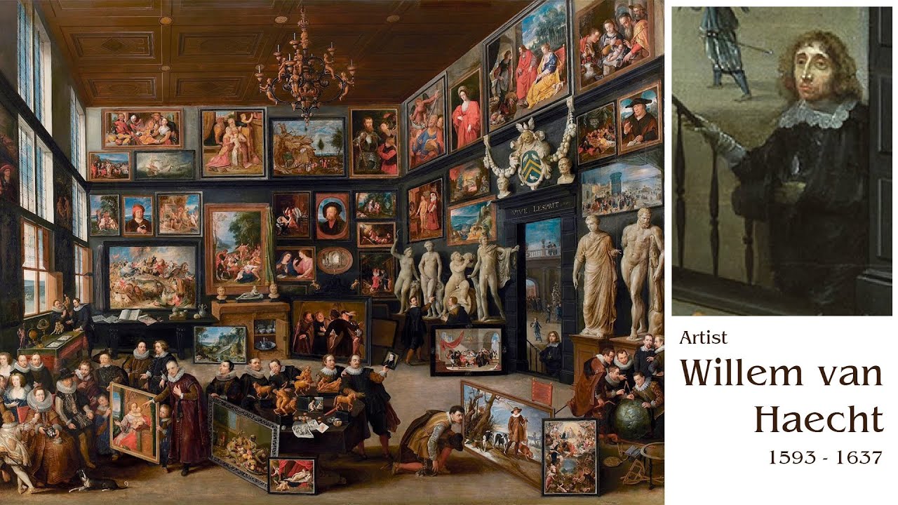 Artist Willem van Haecht (1593 - 1637) | Paintings | WAA