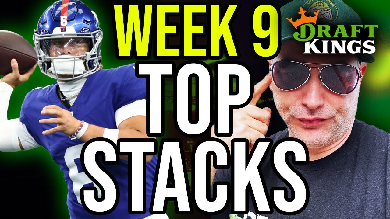 НЕДЕЛЯ ДРЭФТИНГА 9 | ЛУЧШИЕ СТЭКИ для NFL DFS