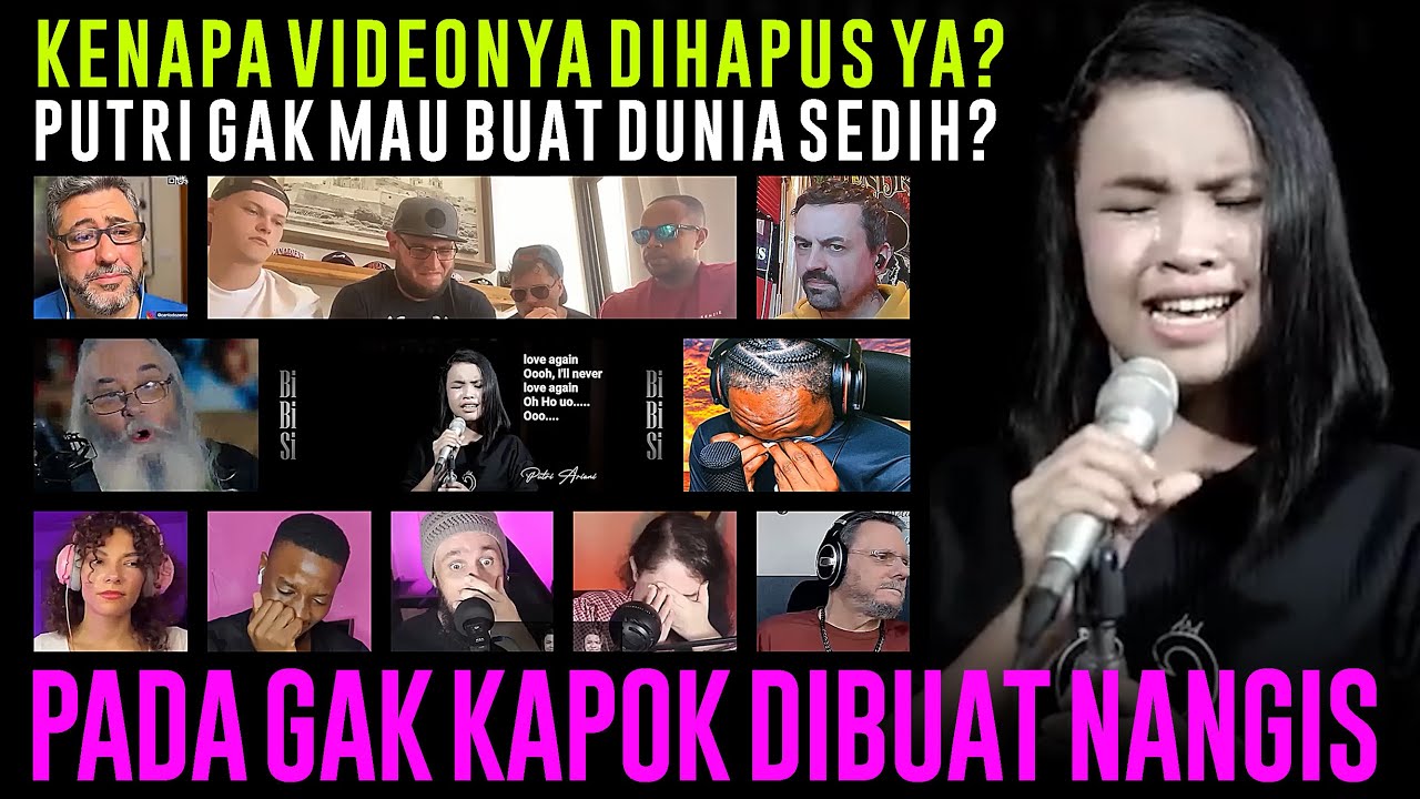 NANGIS BARENG JILID 8 (TERAKHIR) PUTRI ARIANI I'LL NEVER LOVE AGAIN REACTION COMPILATION