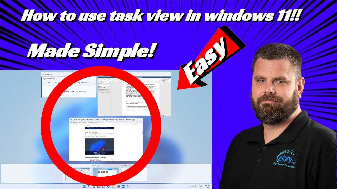 How to Use Task View in Windows 11 to Switch Between Open Apps Easily