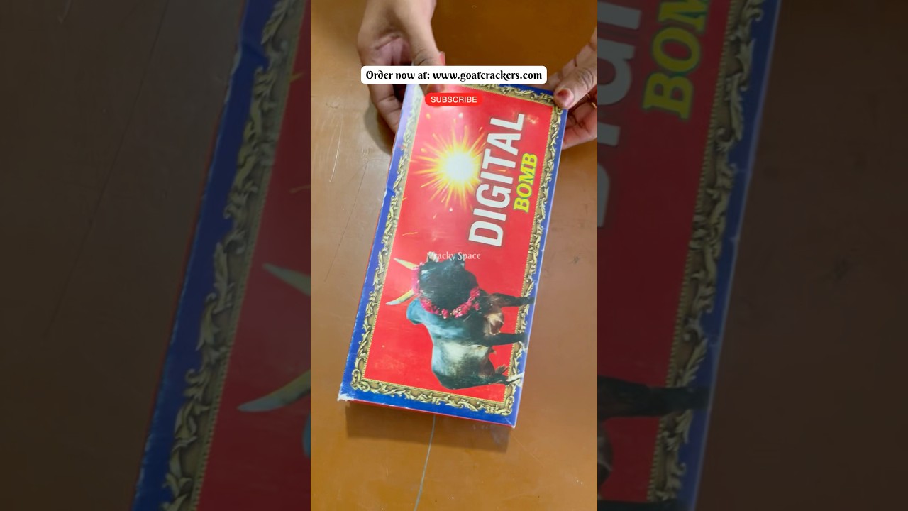 💥Digital Bomb Cracker Unboxing #shorts #shortvideo #shortsvideo #sivakasi #crackers #diwali