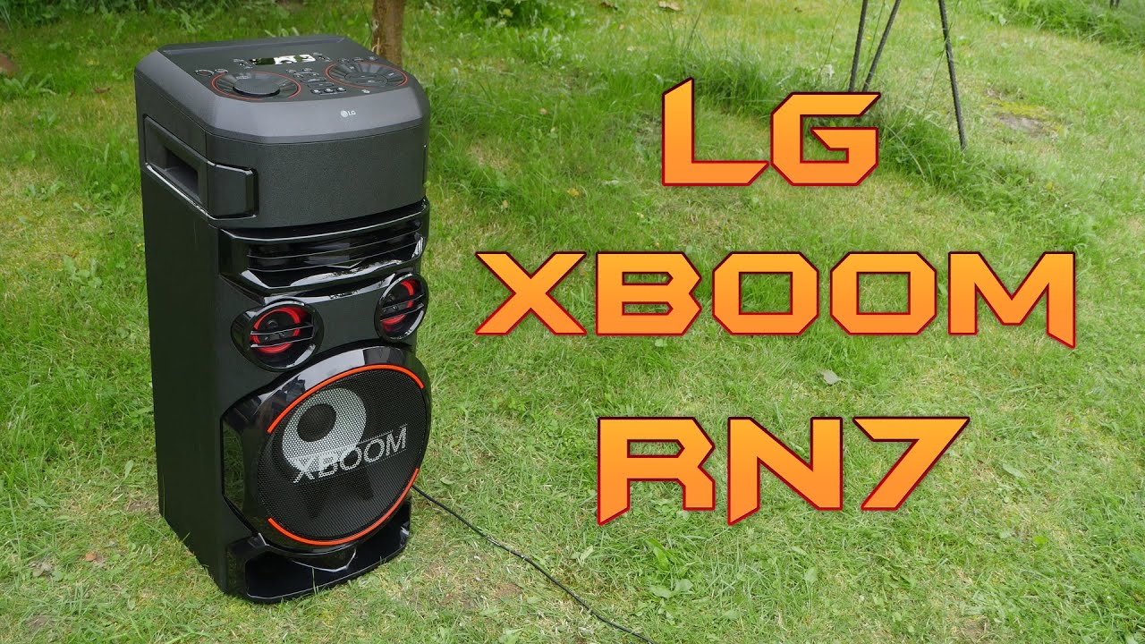 LG XBOOM RN7 - imprezowy głośnik z masą dodatk&oacute;w | test, recenzja, review