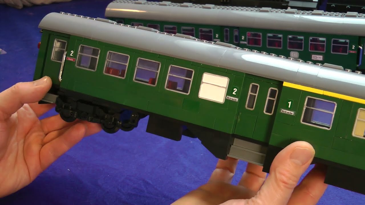 Supern der 4-achsigen Umbauwagen (Mitteleinstiegswagen) von Bluebrixx - Bummelzug der Eifelquerbahn