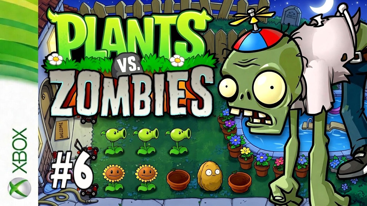 💥Plants Vs Zombies Level 3-2 | Gameplay on Xbox!