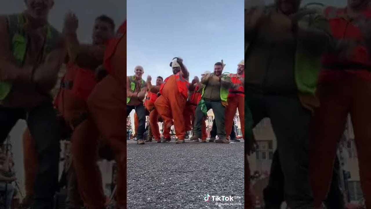 Cuff it Beyonce Dance Challenge winners💯(Construction Workers)