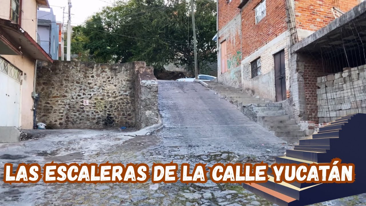 Conociendo Las Escaleras de la calle Yucatán. 🫶🏽🥰