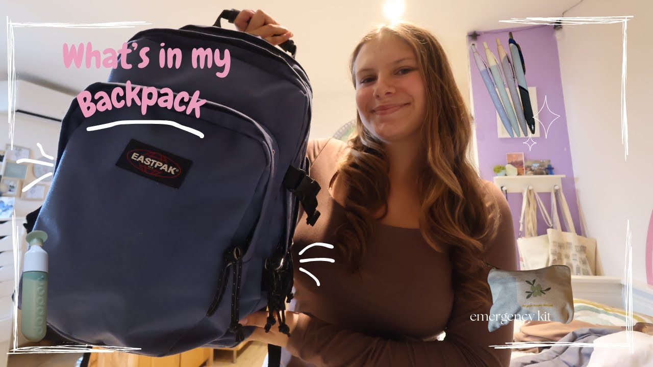 WHAT'S IN MY BACKPACK🎒🏫✨| school girl dairies | 2025!