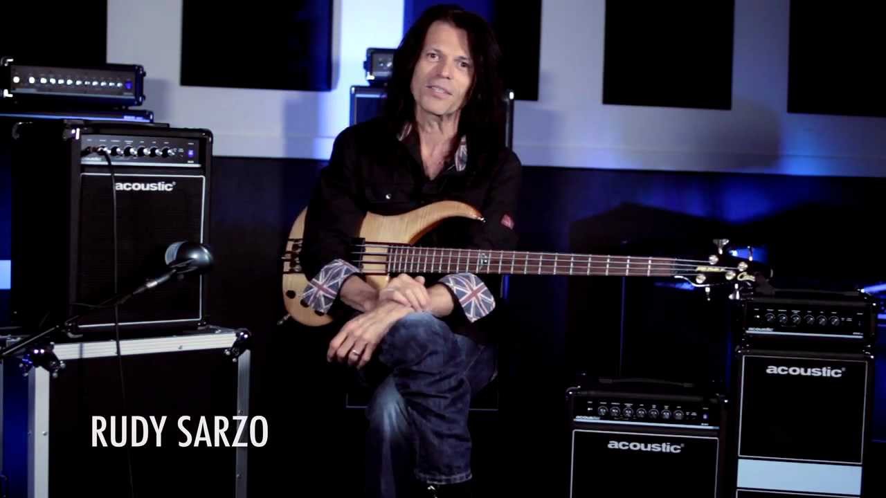 NEW Acoustic Compact Performance Bass Amps- Demo w Rudy Sarzo B15, B30 & 260 MKII