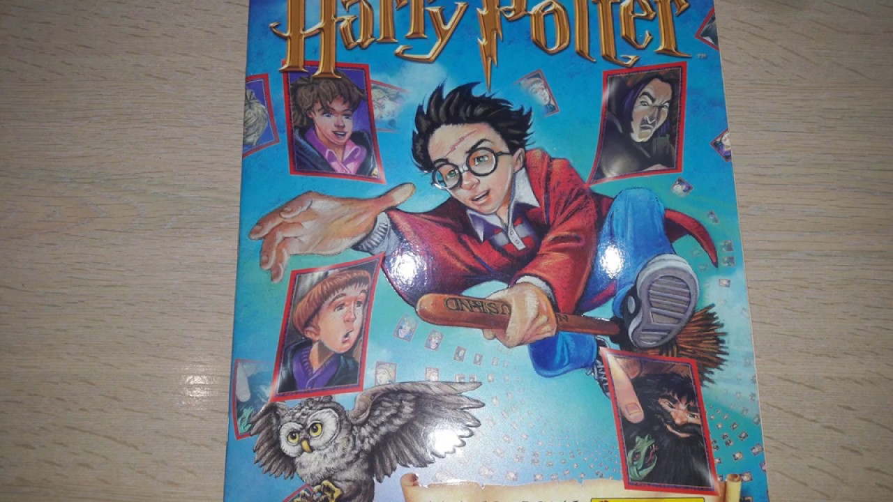 Panini 2001 COMPLETE Harry Potter sticker album review