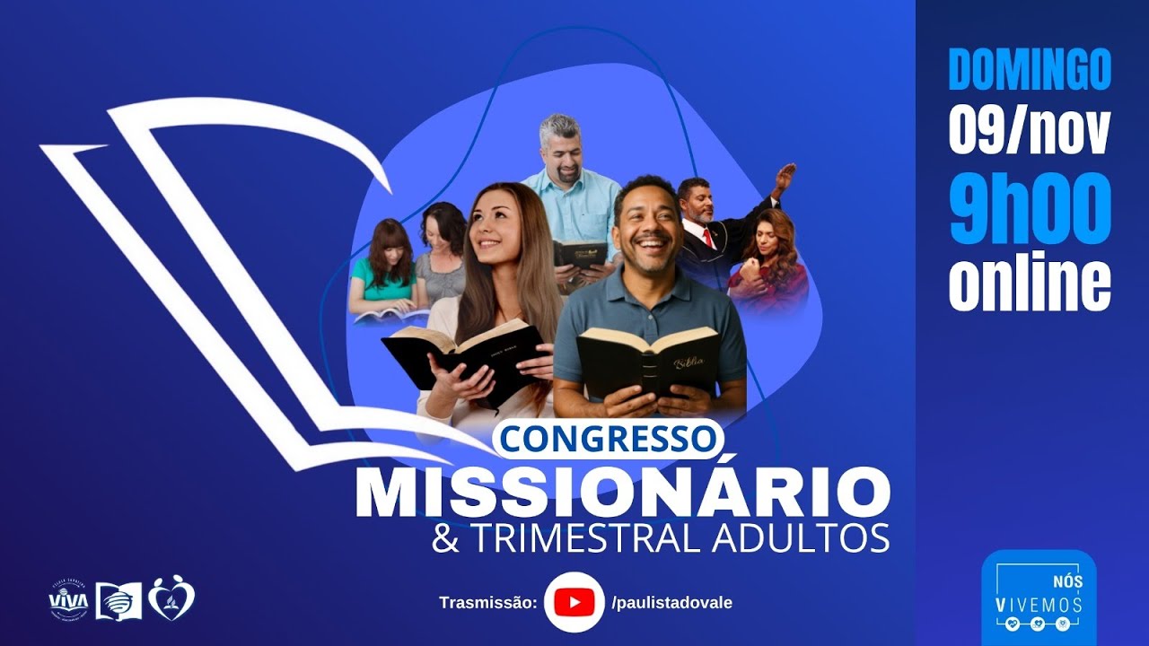 Congresso Missionário e Trimestral Adultos